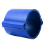 Труба разборная ПНД d160 мм (3 м) 750Н синяя EKF-Plast