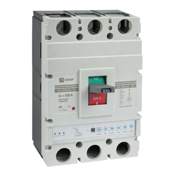 Выключатель автоматический ВА-99М 630/630А 3P 65кА с электронным расцепителем EKF PROxima