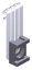 Вертикальный балочный зажим 1-5 мм под нейлоновую стяжку EKF