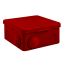 Коробка распределительная огнестойкая (100х100х50) 2 двойных кк/6 мм²/8 вводов IP54 EKF PROxima
