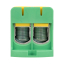 Клемма силовая вводная двойная КСВ 35-150 желто-зеленая EKF PROxima
