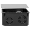 Коробка распаячная КМТ-010-006 с крышкой для твердых стен (107х107х50) с саморезами IP20 EKF PROxima