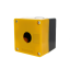 Корпус КП101 пластиковый 1 кнопка желтый EKF PROxima