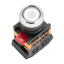Кнопка ABLFS-22 с подсветкой прозрачный NO+NC 230В EKF PROxima