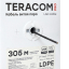 Кабель витая пара TERACOM PRO Cat.5E U/UTP 4 пары solid внешний 24AWG оболочка LDPE цвет черный (упак. 305м)
