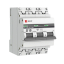 Автоматический выключатель 3P 10А (D) 6кА ВА 47-63M без теплового расцепителя EKF PROxima