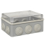Коробка распаячная КМР-050-041пк пылевлагозащищенная,10 мембранных вводов, уплотнительный шнур, прозрачная крышкой (150х110х70) EKF PROxima