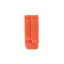 Крепеж-клипса d20 мм (10 шт) оранжевая EKF-Plast