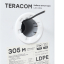 Кабель витая пара TERACOM Cat.5E F/UTP 4 пары solid внешний оболочка LDPE цвет черный (упак. 305м)