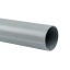 Труба гладкая ПВХ жесткая d63 мм (3 м) (21 м/уп) серая EKF-Plast
