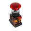 Кнопка AELA-22 красная с подсветкой NO+NC 24В EKF PROxima