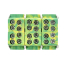 Клемма распределительная КСР с двойным винтом 2x25/2x16 желто-зеленая EKF PROxima