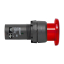 Кнопка SW2C-MD красная с подсветкой NC Грибок EKF PROxima