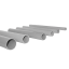 Труба гладкая ПВХ жесткая d32 мм (3 м) (72 м/уп) серая EKF-Plast