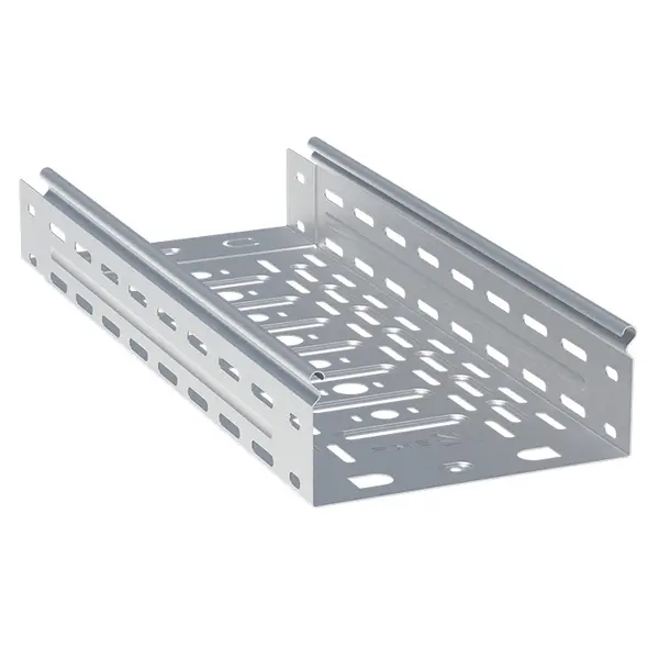 Лоток перфорированный 80x600x2000-1,0 мм INOX EKF
