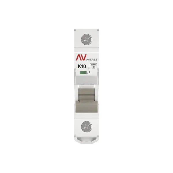 Выключатель автоматический AV-10 1P 10A (K) 10kA EKF AVERES