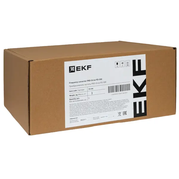 Преобразователь частоты PRO-Drive PD-500-E88-2K2-43-B-PN EKF