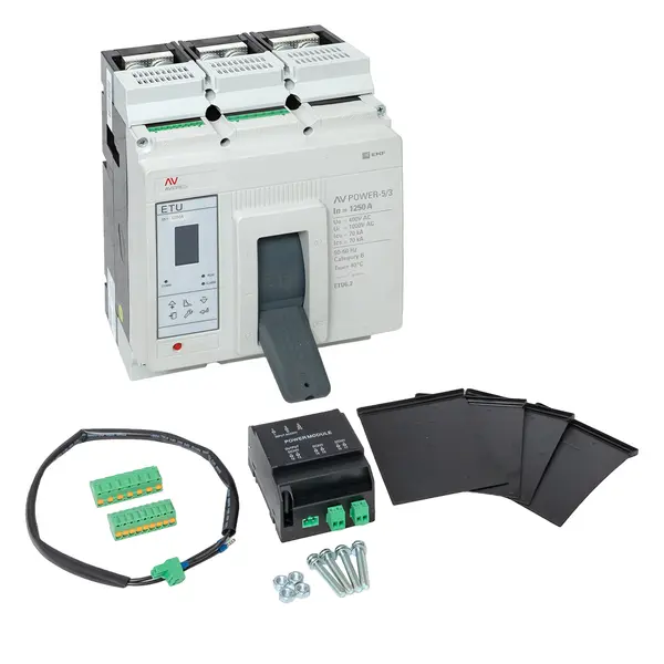 Выключатель автоматический в литом корпусе AV-POWER-5/3 1250А 70кА ETU6.2 EKF