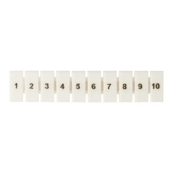 Маркеры для UT/ST/Push-in 4 с нумерацией 1-10 (100 шт.) EKF
