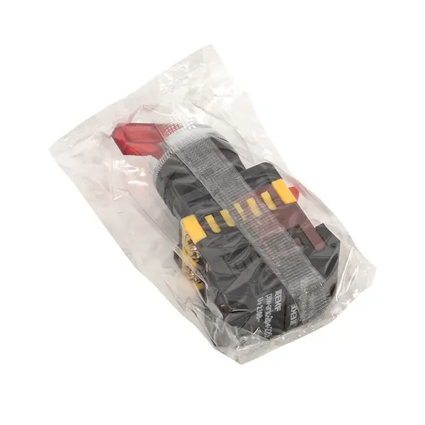 Переключатель ANLC-22 2P красный с подсветкой 220В NO+NC EKF PROxima