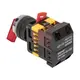 Переключатель ANLC-22 2P красный с подсветкой 220В NO+NC EKF PROxima