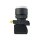 Кнопка выпирающая SB-35 с фиксацией 1NO белая IP65 EKF